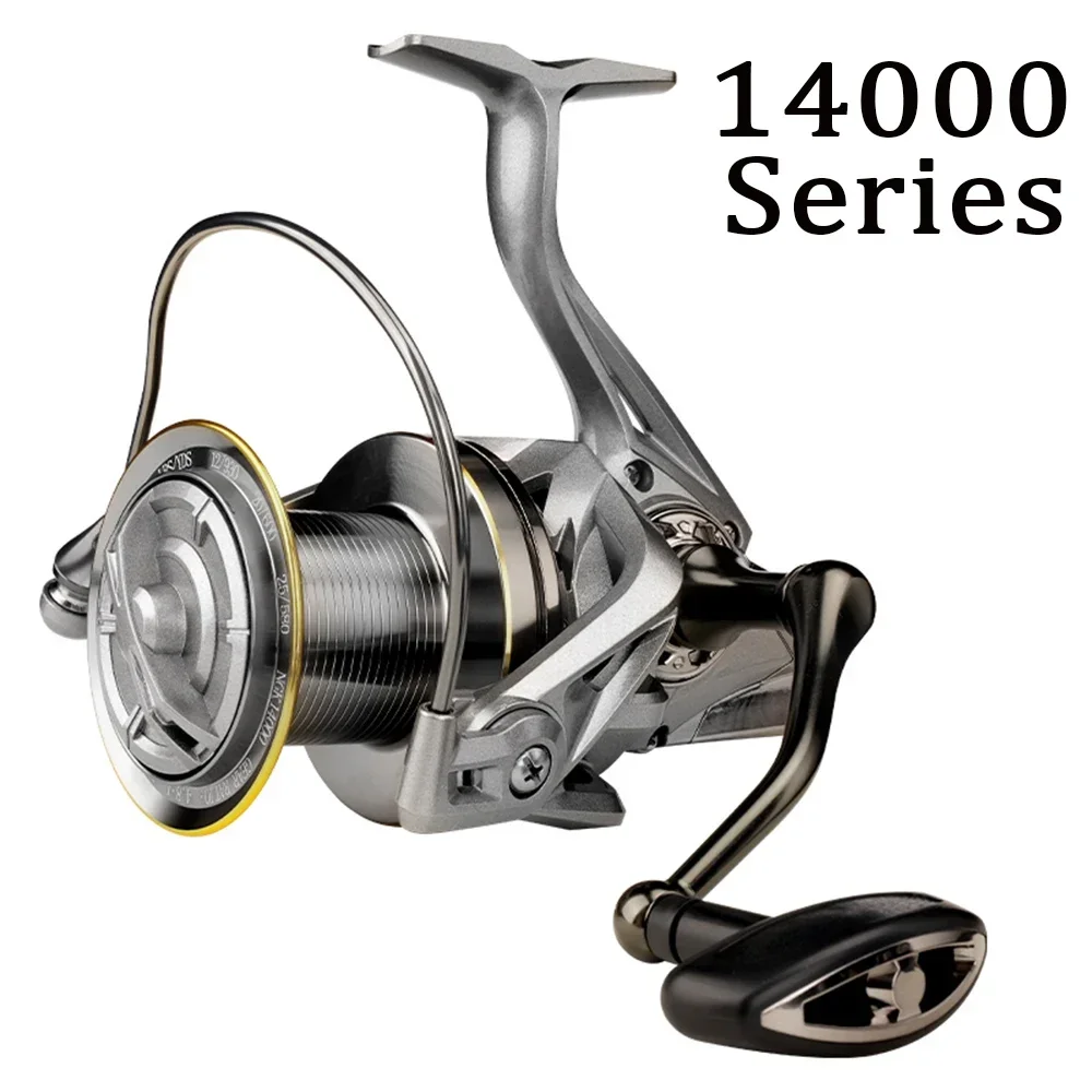NGK 8000-14000 Series Big Spinning Fishing Reel 4.8:1 Gear