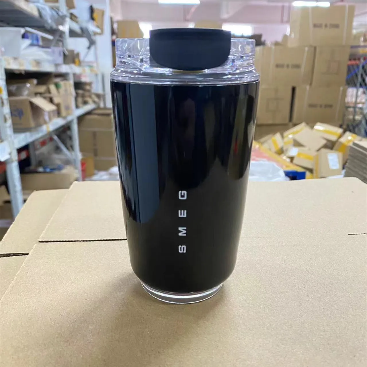 SMEG 240ML Coffee Beverage Cup Travel Portable Drinking Cup Stainless Steel Vacuum Leak proof Coffee Thermos coffee cup coffee mug