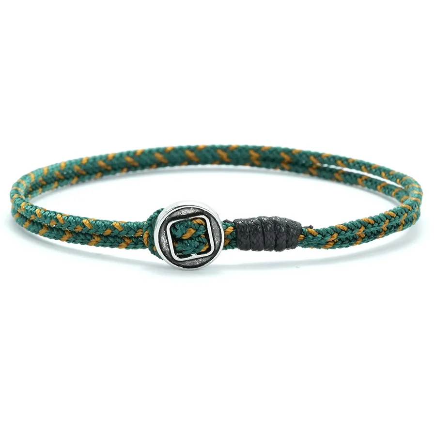 Handmade Braided Rope Men Bracelet High Quality Ethnic String