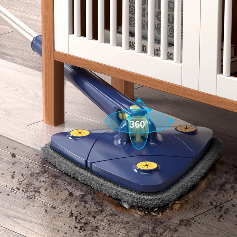 Baseboard Buddy Retractable Household Universal Cleaning Brush Mop