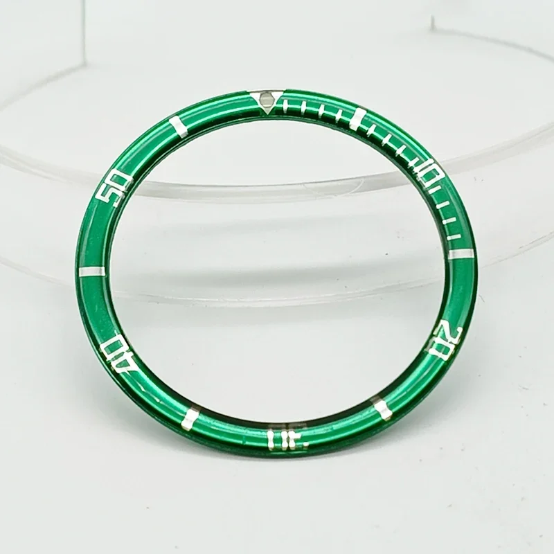 38mm Resin Watch Bezel Insert for Diver Watch Case, 38x31.5mm Bezel Ring Parts