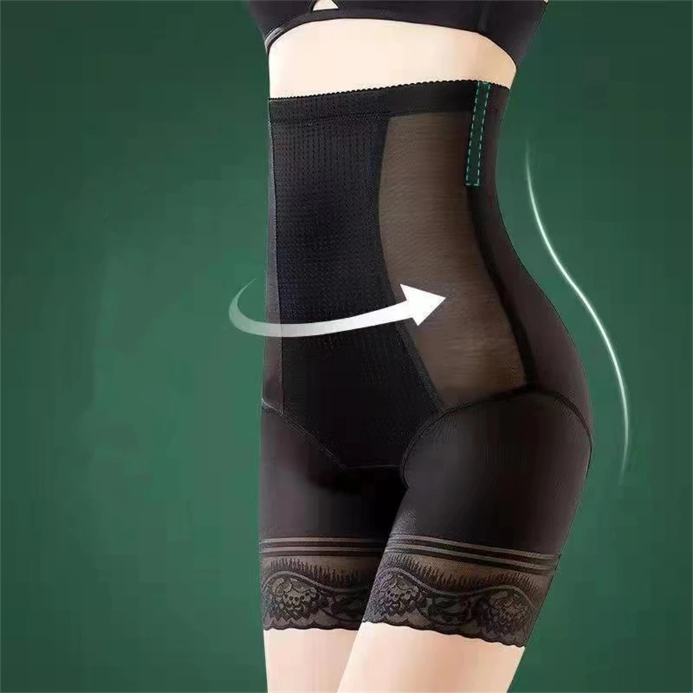 

1Pc High Waist Abdominal Panties Body Sculpting Waist Trainer Corset Lift Seamless Lace Underwear Belly Shaping Belt Underpants