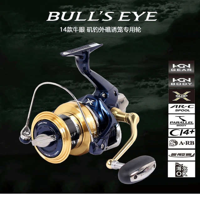 Shimano-carrete de pesca para Surfcasting, FLIEGEN, Longcast, Surf, poco  profundo