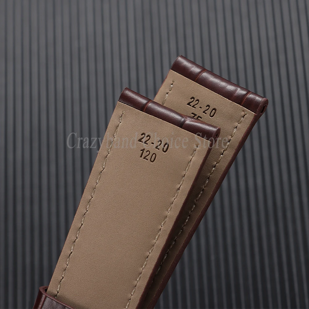 Vintage Leather Watch Band, Business Style,