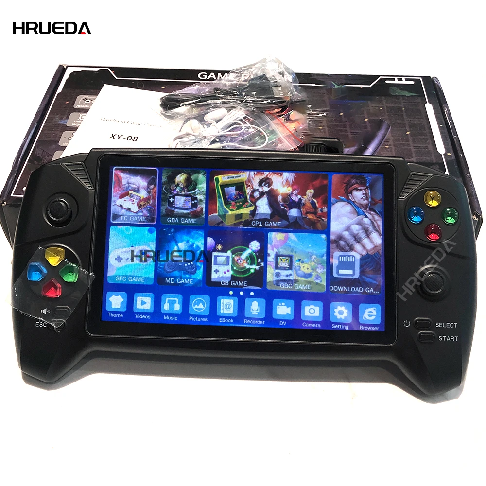 デュアルコントローラー付きレトロビデオゲームコンソール,7