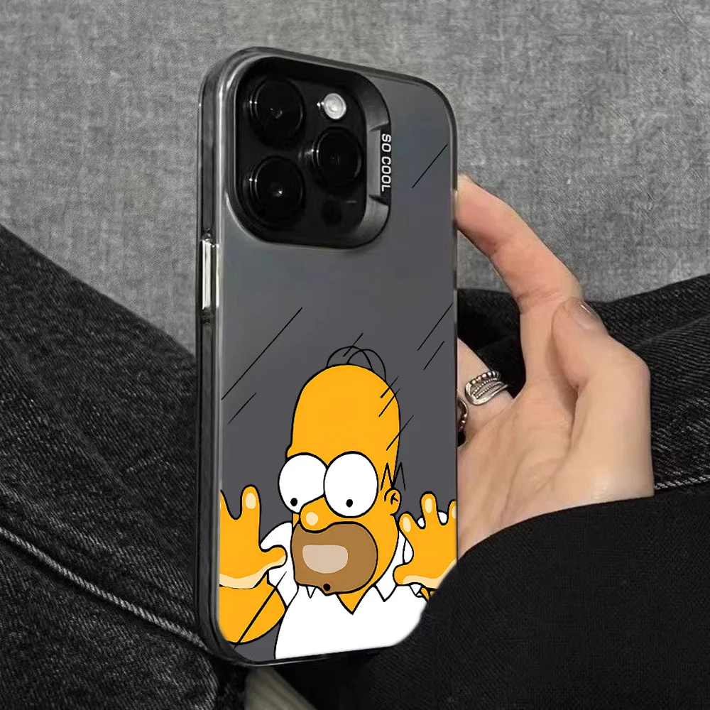 Funny Cartoon Anti-Fall Matte Phone Case