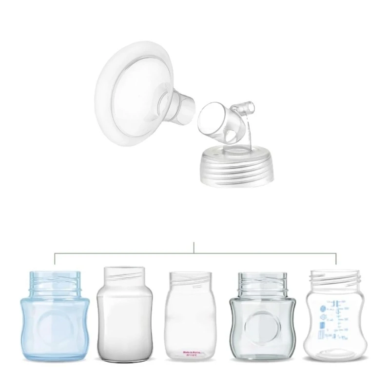 Nipple Shields Breast Pump Accessories Breast Shield Silicone Breast Flanges Soft Shield Simple Installation Enhances Pumping Experience