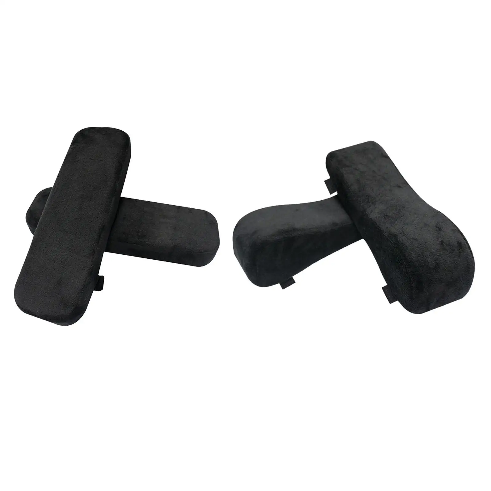 2 Pieces Armrest Pads Armrests Removable Cushions Pad Memory Foam Easy