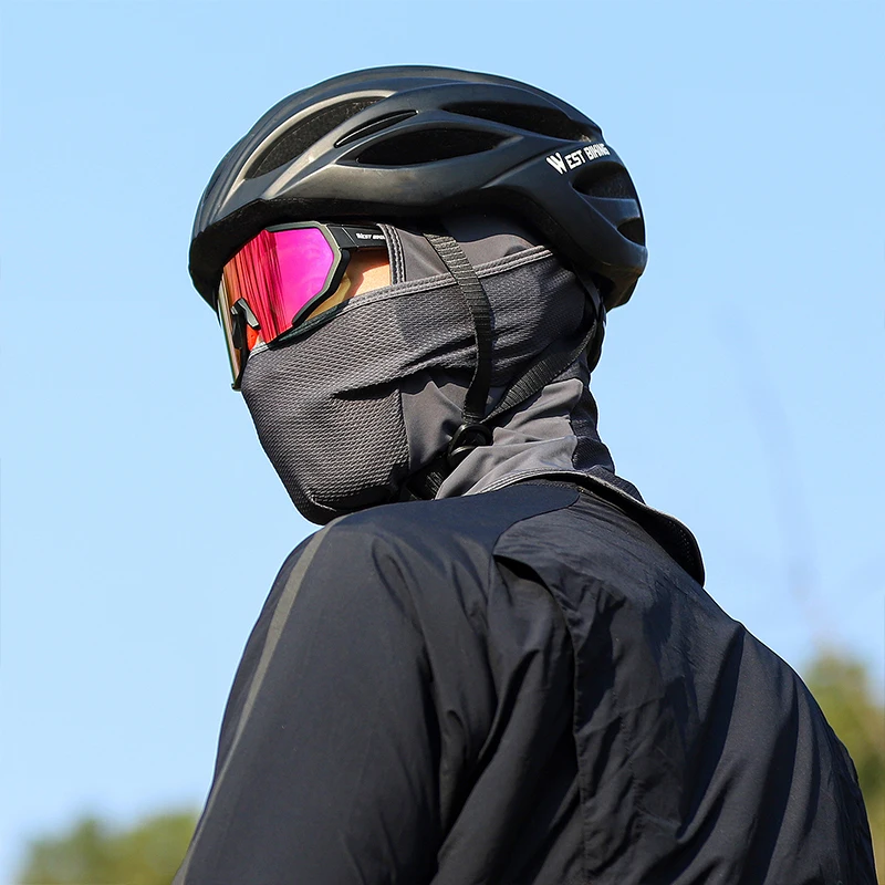 WEST BIKING Cycling Scarf Summer Cool Hat Breathable Anti-UV Sport Balaclava Cycling Headwear MTB Bike Motorcycle Helmet Liner 3