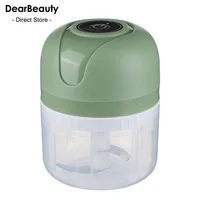 Mini Electric Garlic Chopper USB Meat Grinder Garlic Masher Machine Sturdy Durable Crushed Ginger Vegetable Crusher Kitchenware 1