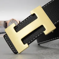 Width 3.8cm Famous Brand Belt Men Top Quality Genuine Luxury Leather Belts for Men Strap Metal Belt Fashion Women's Belt jeans - Image 2