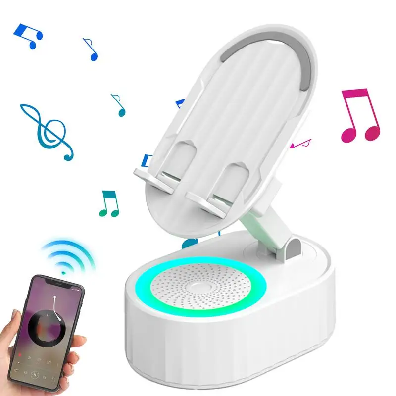 

Speaker With Charger Stable Speaker With Automatic Sensor Multifunctional Audio Supplies Sensitive Portable Tabletop Night Light