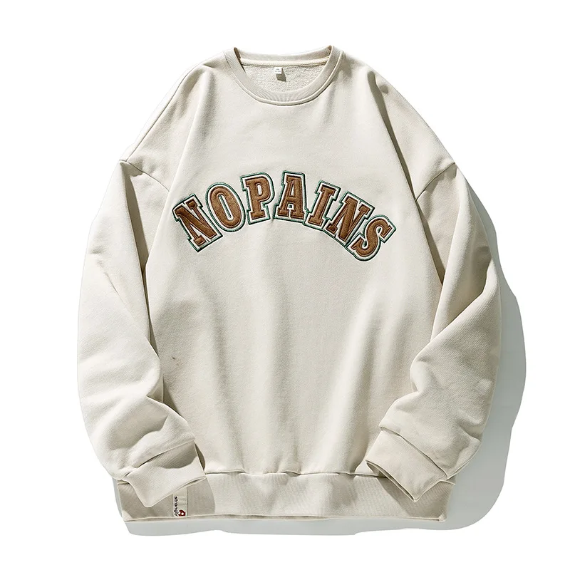 

Men's Winter Sweater Embroidered Essentials Round Neck Sweatshirt For Men Women's Heavy Tops Smart Casual Streetwear Kpop Kanye