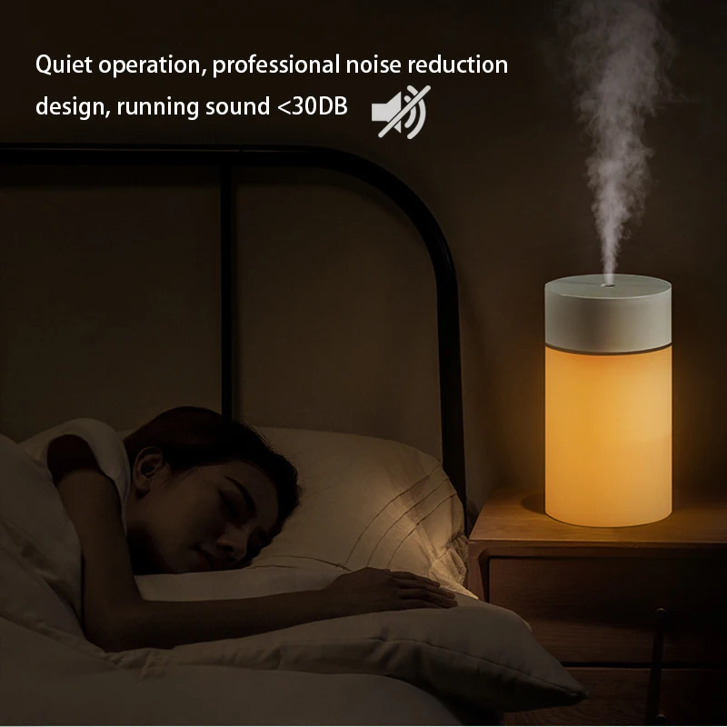 Mini humidificateur de bureau personnel USB portable, petit humidificateur  à brume fraîche, chambre à coucher, voyage, bureau, maison, 220ml -  AliExpress