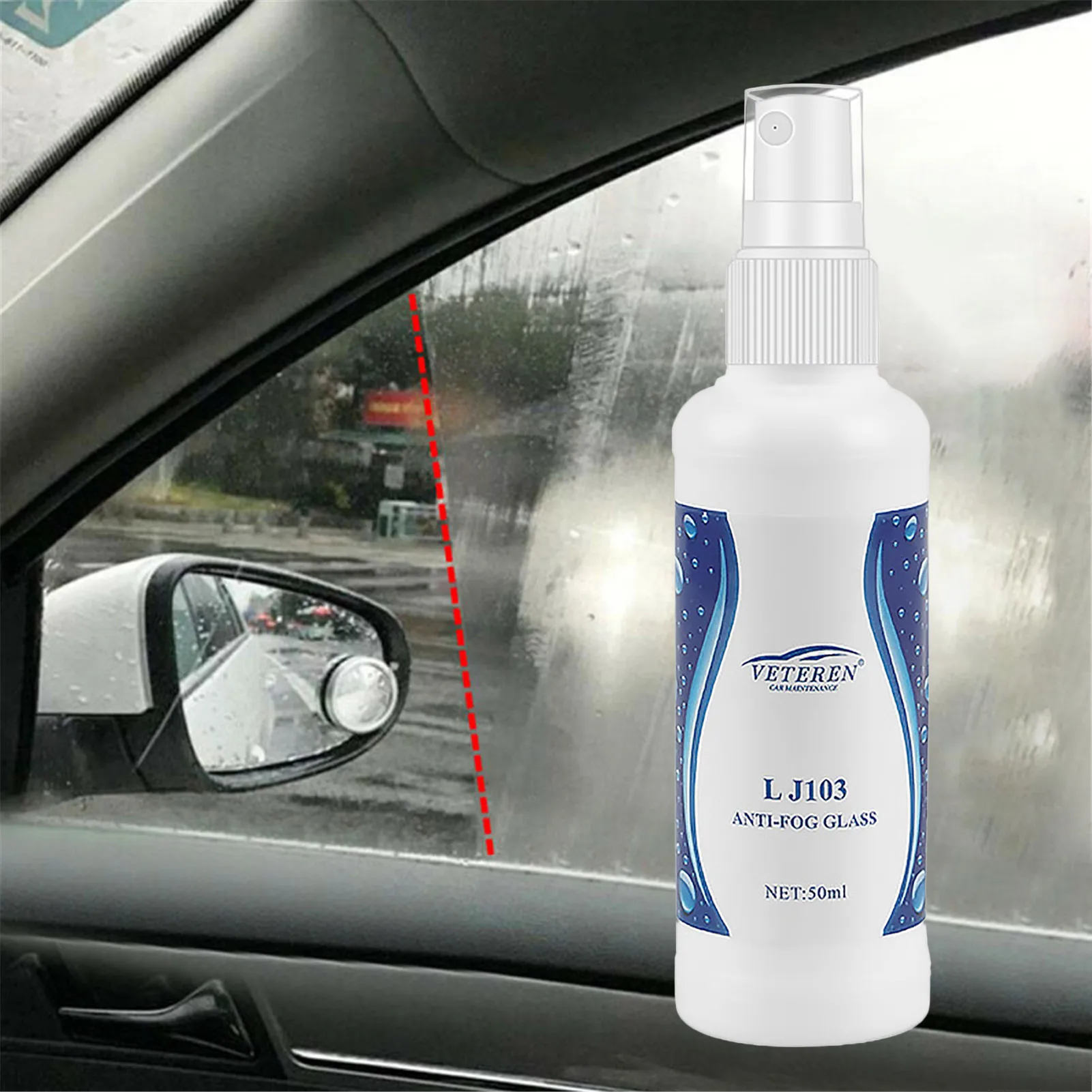 Spray antiappannamento, antiappannamento per parabrezza auto, spray  antiappannamento per vetro, parabrezza di auto e moto, agente di  rivestimento a lunga durata per prevenire l'appannamento (60 ml) :  : Auto e Moto