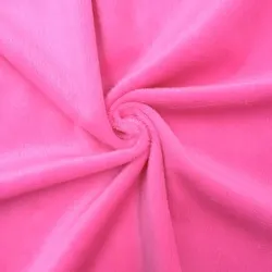 Luxurious Super Soft Plush Velvet Fabric for DIY Crafts & Home Textiles (Pink)