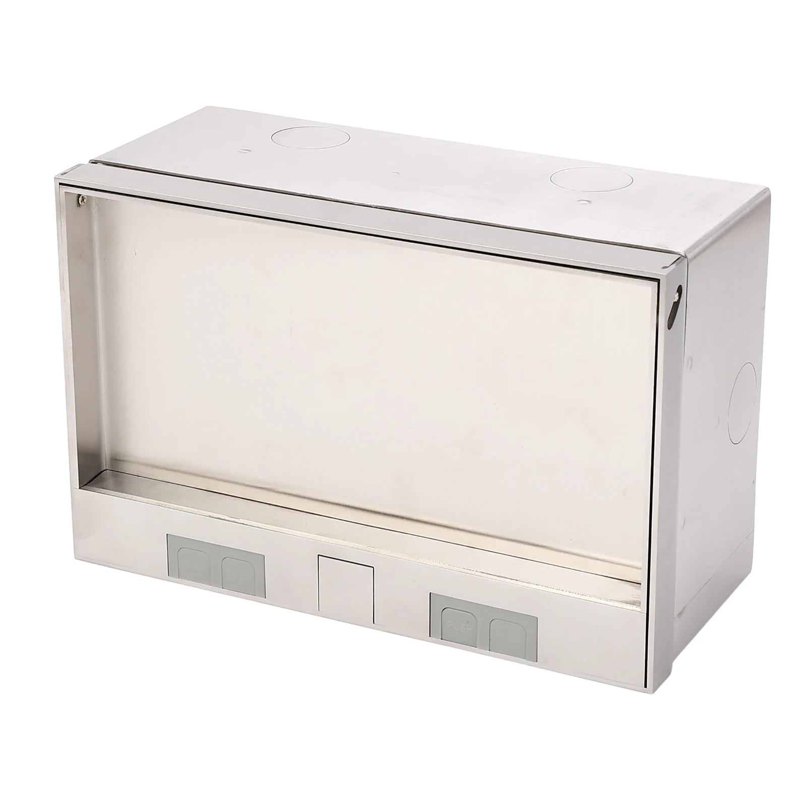 Recessed Floor Socket 4000W 3 Outlets Embedded Floor Receptacle Box for Office Hotel School