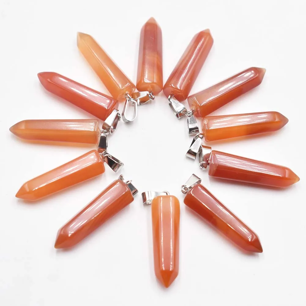 

Подвеска Из Натурального Красного Оникса, 12 шт.