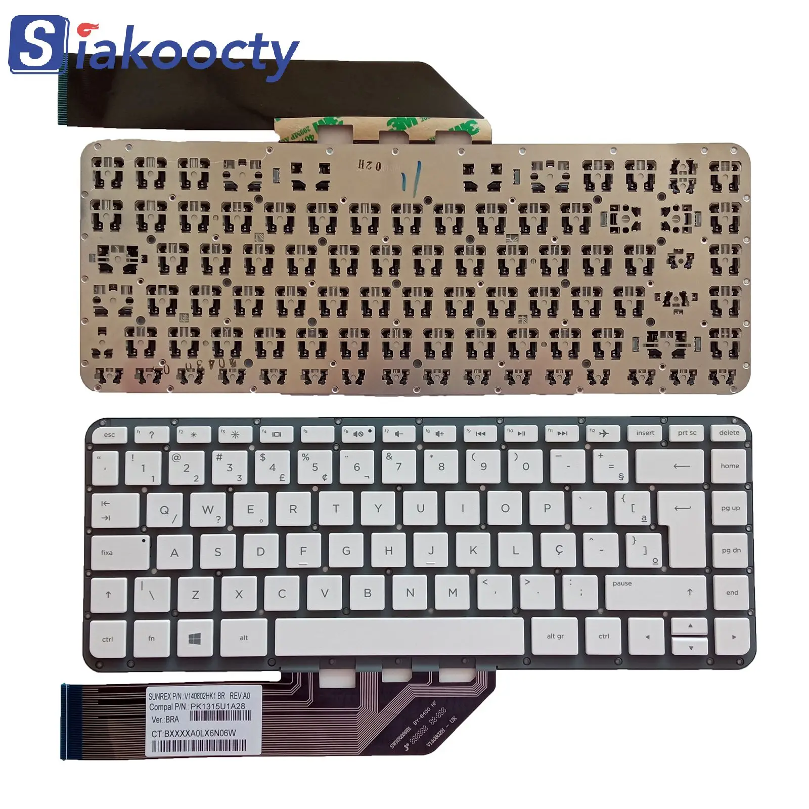 Per Hp Split X2 Muslimexmuslimah 13T-M100 Tastiera Muslimex Bianca Br