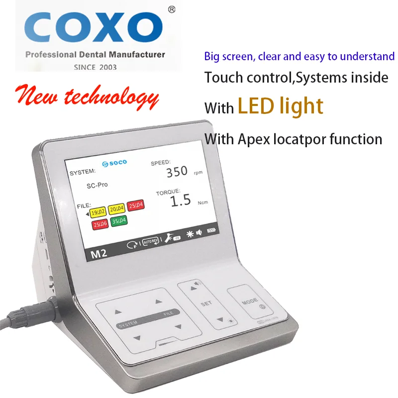 Coxo C-Smart I Pro Dental Alternativo Led Endo Motor Root Canal Endodontic Machine Motor Endodontico Oral Equipment
