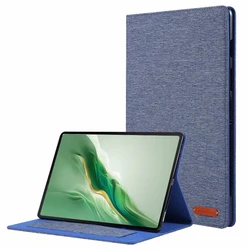 Premium Soft Cowboy Stand Flip Cover for Magicpad 2 12.3 inch (Blue)