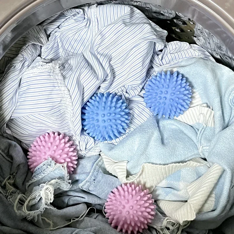 Magic Laundry Ball Reusable PVC Solid Cleaning Ball 5/1pcs Household Cleaning Washing Machine Clothes Softener Tools laundry ball