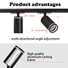 Led Track Light 85-265V COB Ceiling Track Lamp Rail Lighting System Set Rails Spot For Clothing Shop Living Room Store Home 4