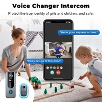 Tuya Doorbell with Camera Wireless Bundle Video Doorbell Wifi HD 1080P Outdoor Phone Door Bell Camera Security Video Intercom IR - Image 2