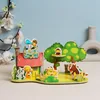 DIY Fidget Toys 3D Puzzle Paper House Kindergarten Early Education Puzzle Handmade Children's Elementary School Students 5