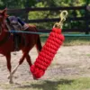 Horse Lead Rope Horse Leash Rope Cord Heavy Duty Rein for Training & Walking Lunge Line with Bolt Snap Clip Horse Training Leash 2