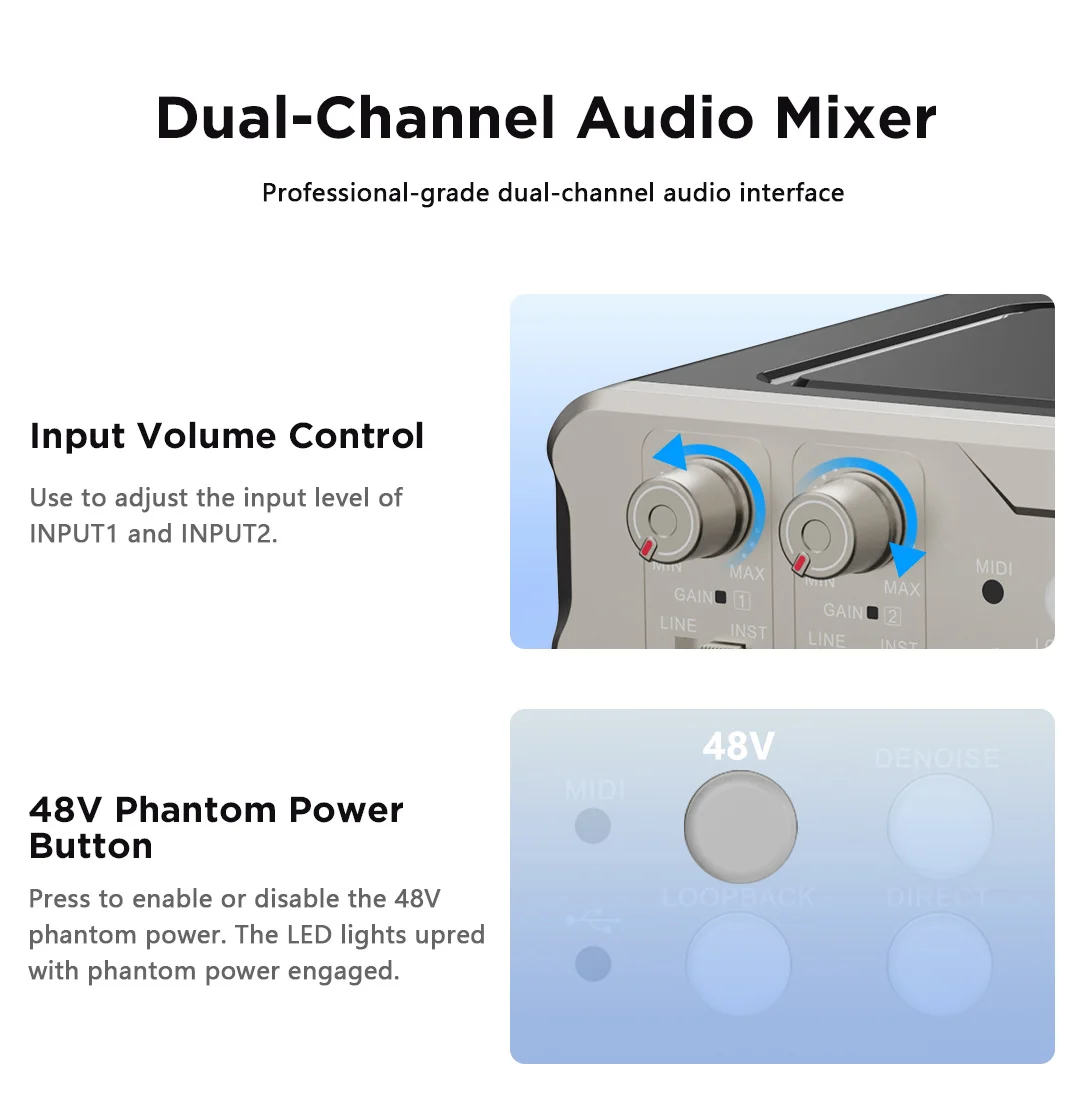 Boya BY-AM4 Dual-Channel Audio Interface Price in Bangladesh