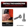 Packout Handle Release Pins Packout Handle Quick Release Pins Packout Handle Removal Kit Set B 4