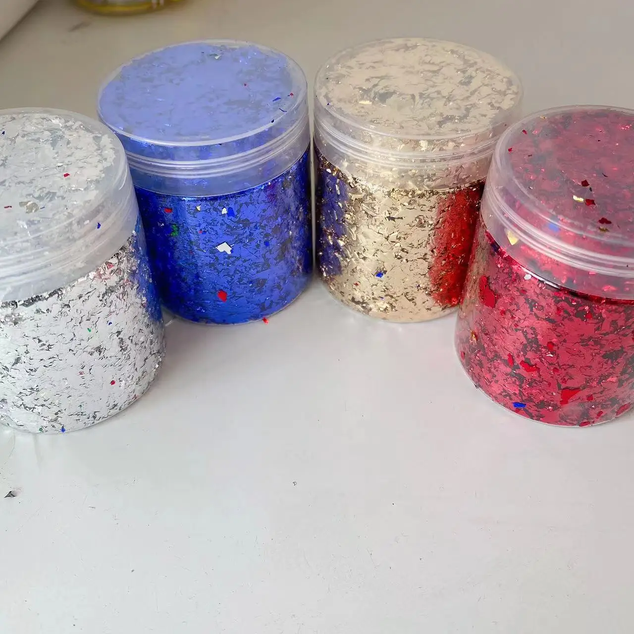 Carbon Fiber Chopped Strand 4g Colorful Carbon Fiber Chopped Strand Forging Color Plastic Pieces Plastic Pieces