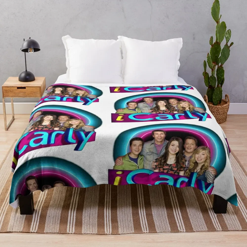 

iCarly and Friends Throw Blanket Stuffeds Fluffys Large Blankets