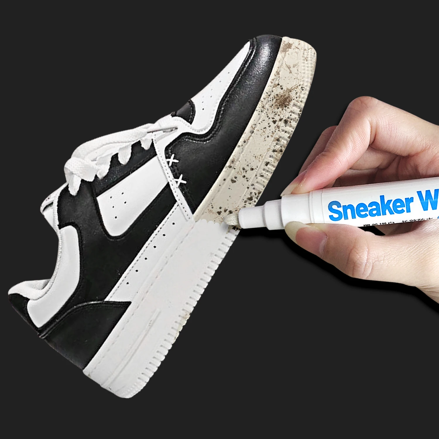 Shoes Stains Removal Waterproof Sneakers Anti-Oxidation Pen Repair Complementary Color White Go Yellow Shoe Whitening Cleaning shoe whitening pen multifunction pen