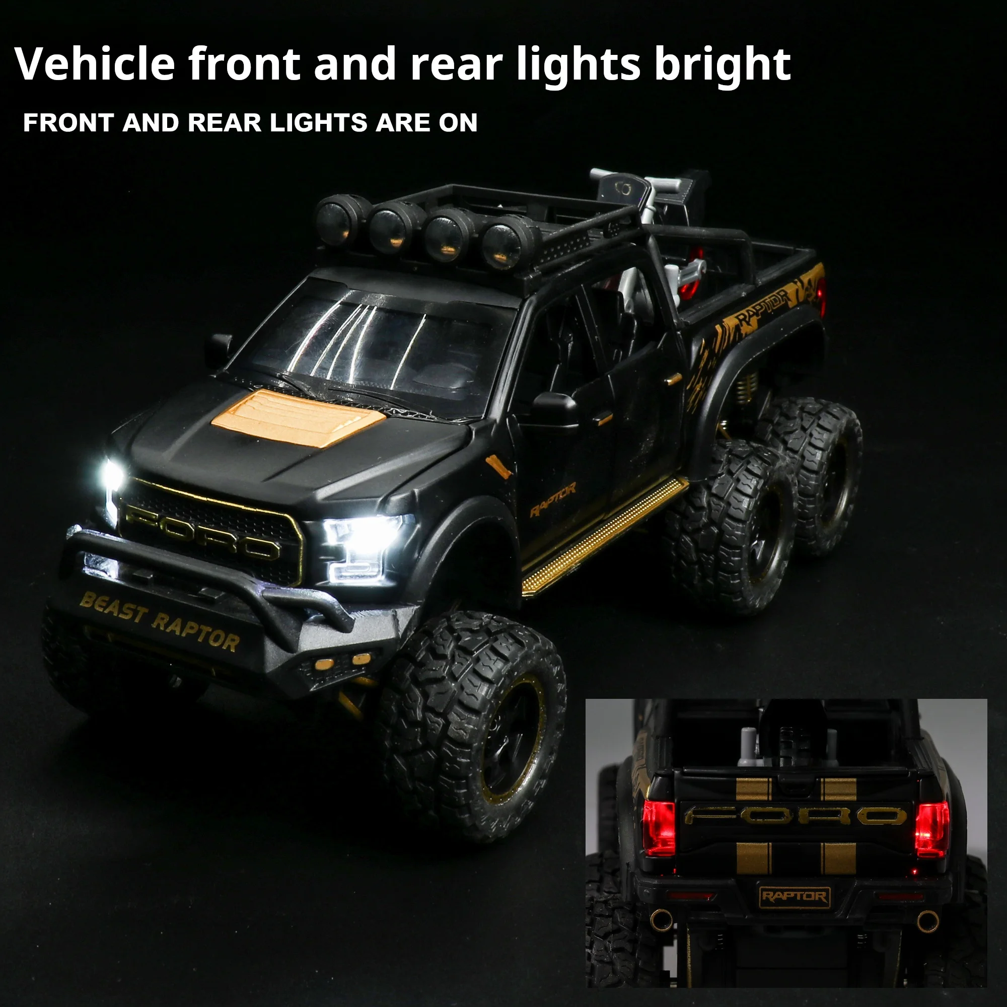 Ford Raptor Diecast Model 4