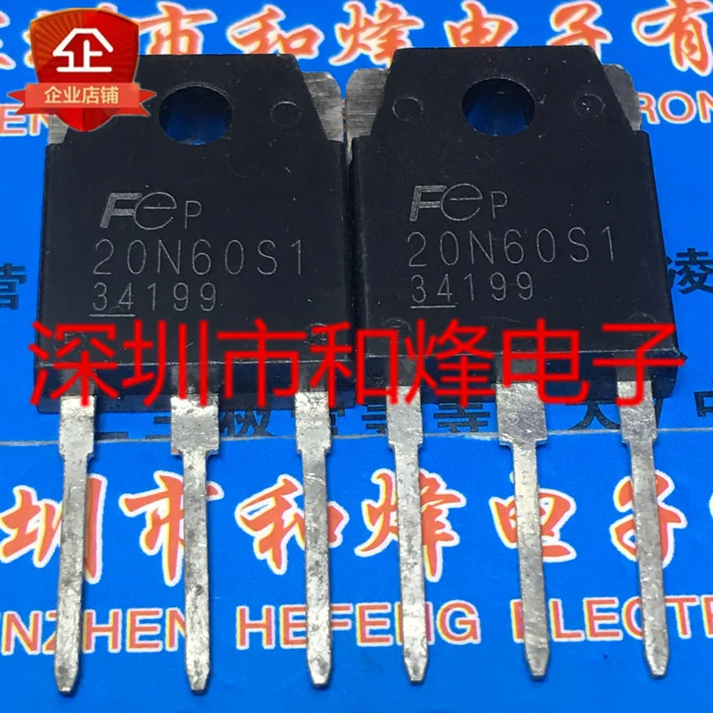 

5PCS-10PCS FMH20N60S1 20N60S1 TO-3P 600V 20A NEW AND ORIGINAL ON STOCK