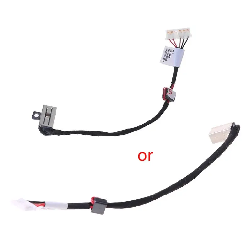 

DC Power Jack Cable Socket Plug Wire Harness Connector Charging Port Replacement for Dell Inspiron 15-5000 5558 5555 5559 Laptop