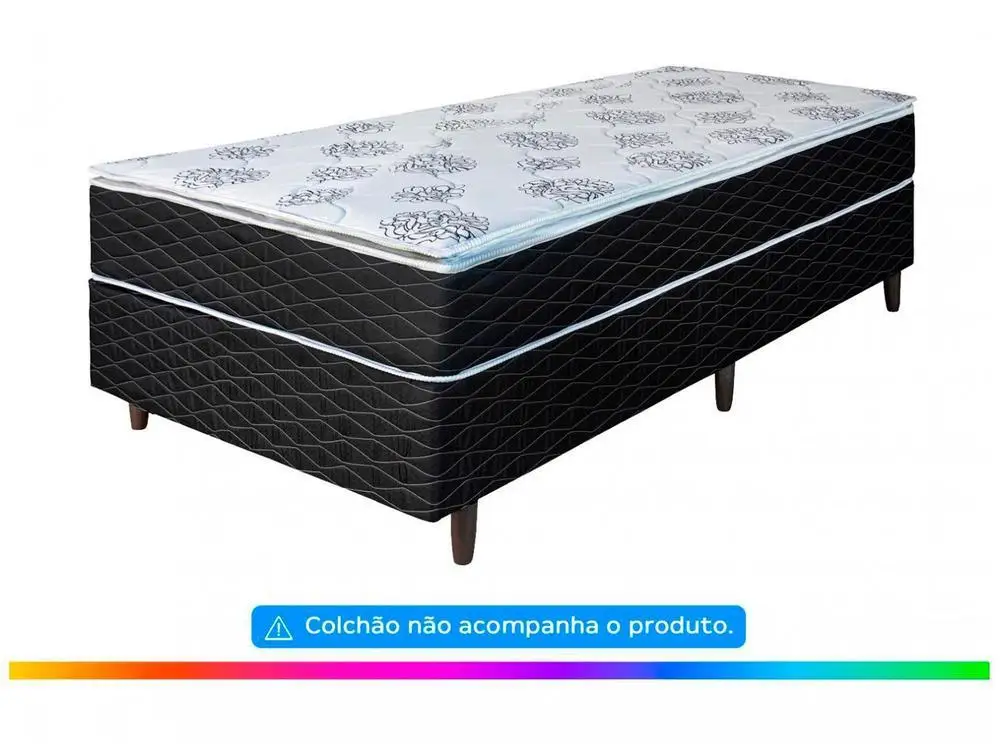 Base Cama Box Solteiro Umaflex 88x38x188cm 4