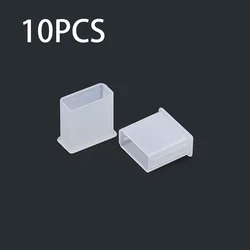 10 - Piece Universal USB - A Dust Covers - Protects Devices and Accessories (10PCS Transparent)