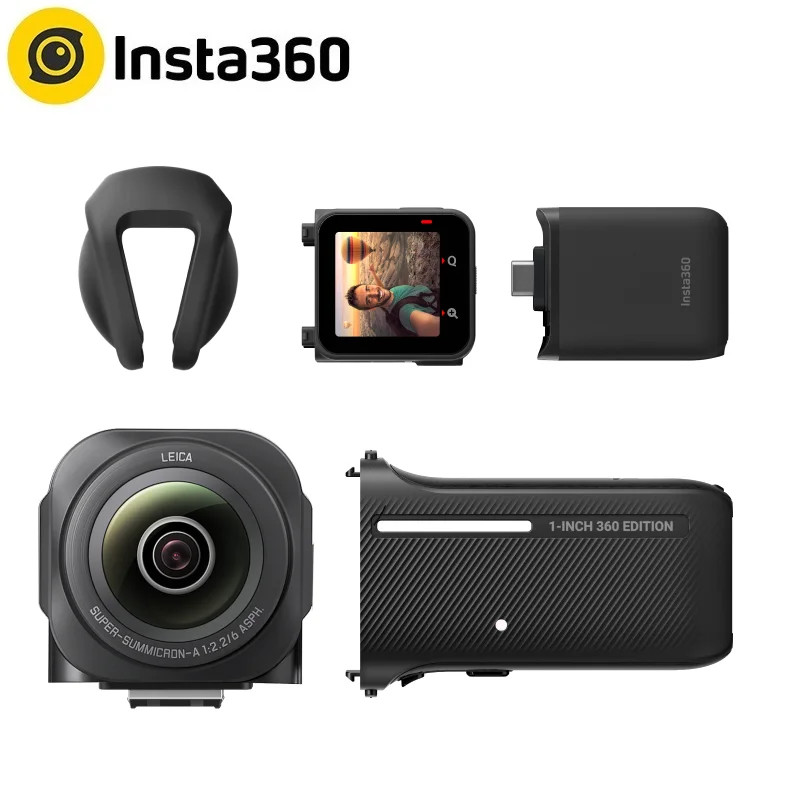 인스타 360 ONE RS 360 에디션, 6K 360 라이카 렌즈, 비디오 플로우 스테이트 안정화, 인스타 360 나이트 액션 카메라, 1 인치
