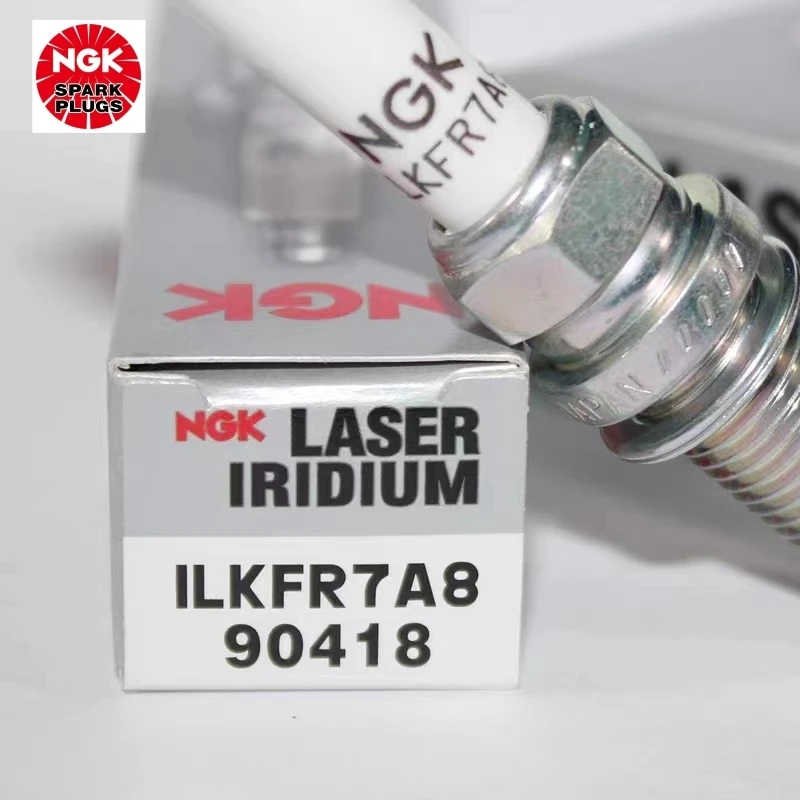 

4Pcs Original NGK ILKFR7A8 90418 Brand New Laser Iridium Platinum Spark Plug For Jeep Compass Renegade 2019-2022 1.3T 46338779