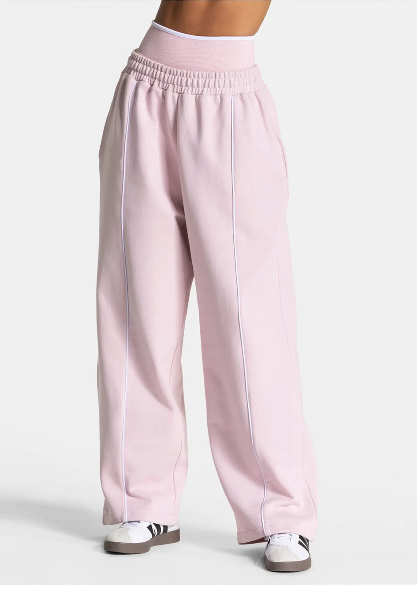 Pantalon Large Sport Femme avec Poches