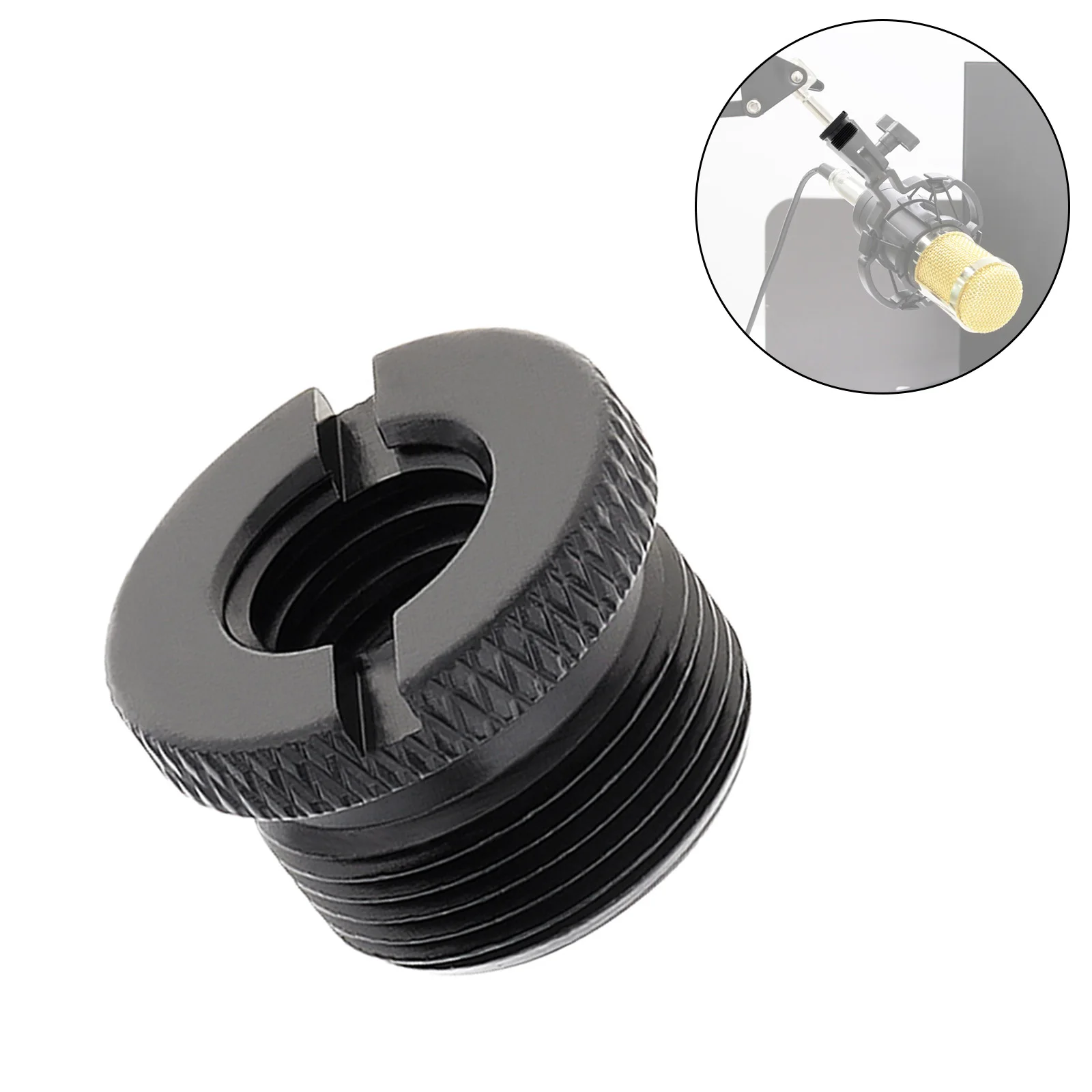 3/8-Inch Female to 5/8-Inch Male Precision Screw Adapter for Microphone Stand Boom Arm Camera Tripod Accessories microphone adapter