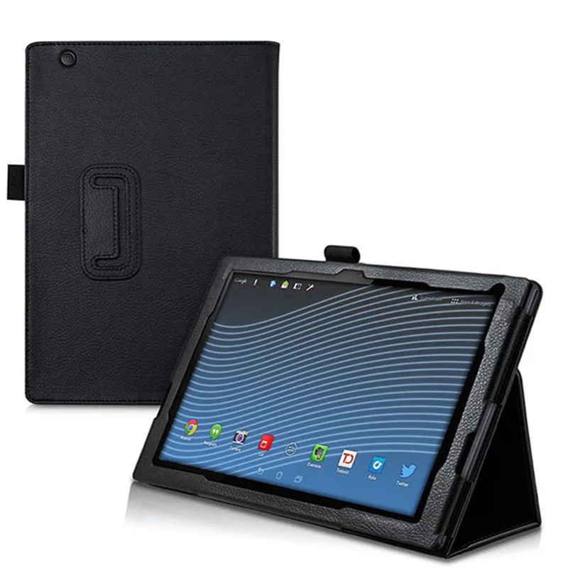 

For Sony Xperia Z4 10.1 inch Tablet Case Ultra Slim Folding PU Leather StandFlip Leather Stand Protective Funda Case