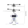 Gesture Sensing Drone Mini Luminous Suspension Flying UFO Smart Sensing Helicopter Children's Toy Boys Gift Remote Control Toy 6