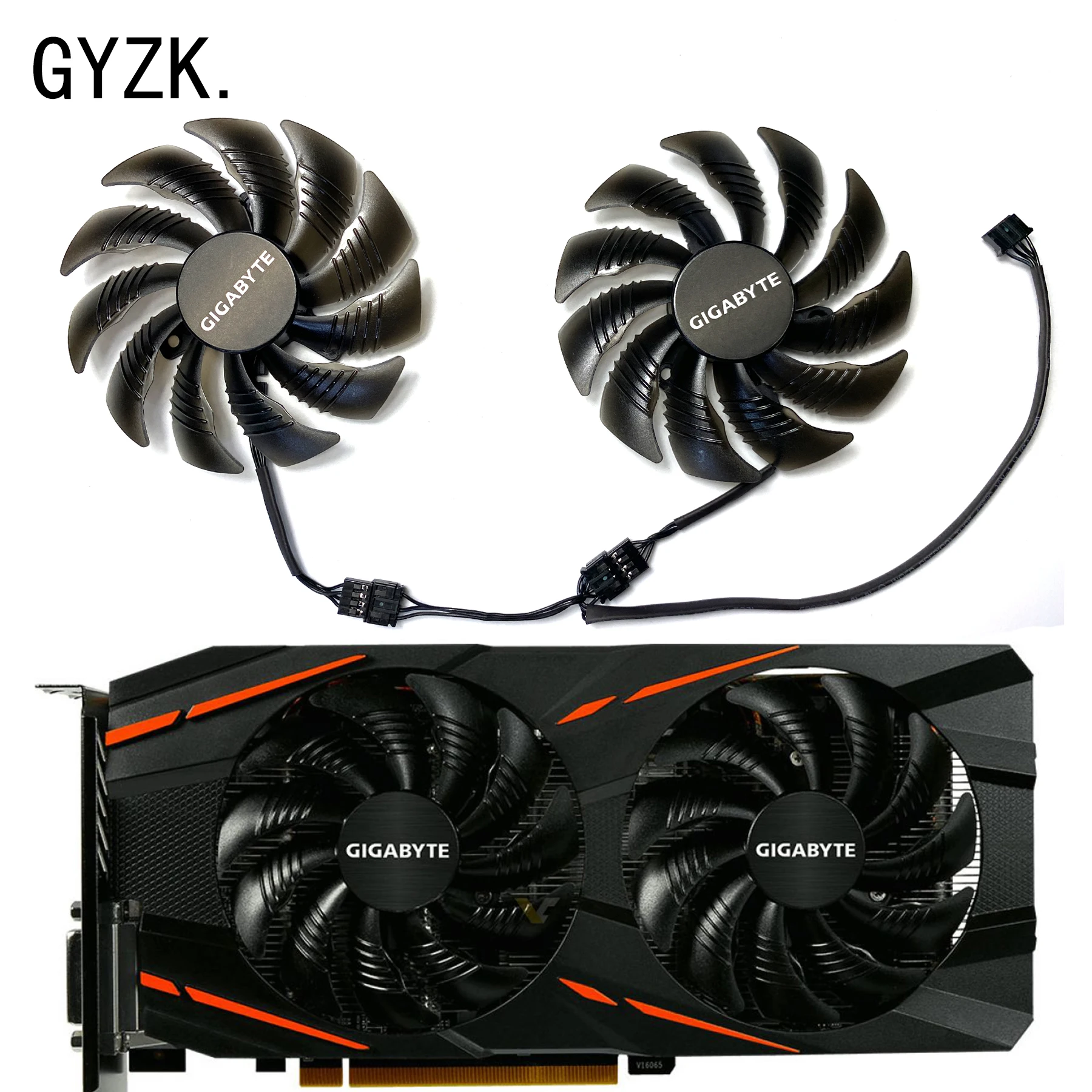 Nuovo Per Gigabyte Radeon Rx470 480 570 580 588 590 Ventola Di Ricambio Per Scheda Grafica Da Gioco T129215Su