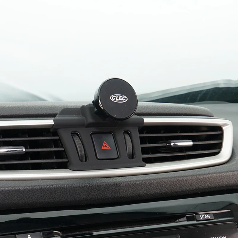 Mobile phone holder magnetic air vent mount bracket clip for Nissan X-TRAIL T32 QASHQAI J11 J12