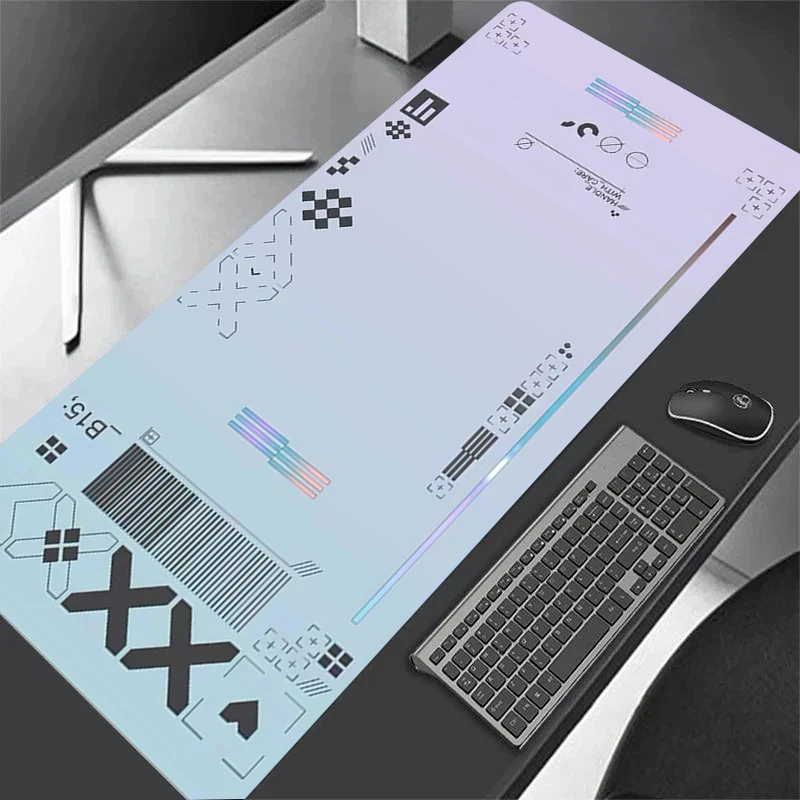 900x400mm Large Size Mouse Pad Art Desk Pad Printstream Gaming Mice Non-slip Rubber Mat Company Long Table Mats XXL For Csgo