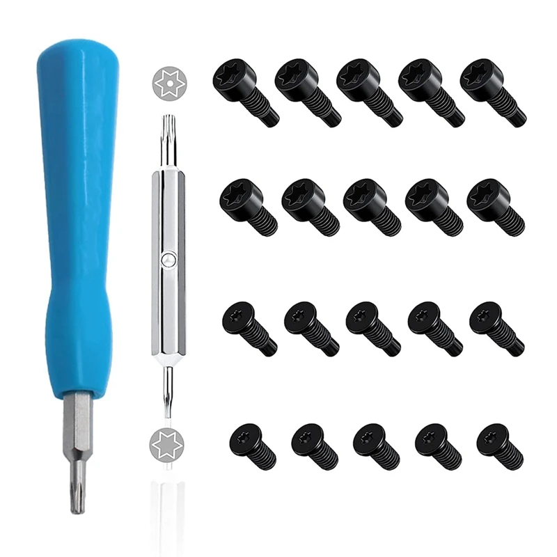 

Replacement Doorbell Family Expenses Screwdriver Driver T6 T15 & + 20Pcs Doorbell Screwsg Doorbell Security Screw Set